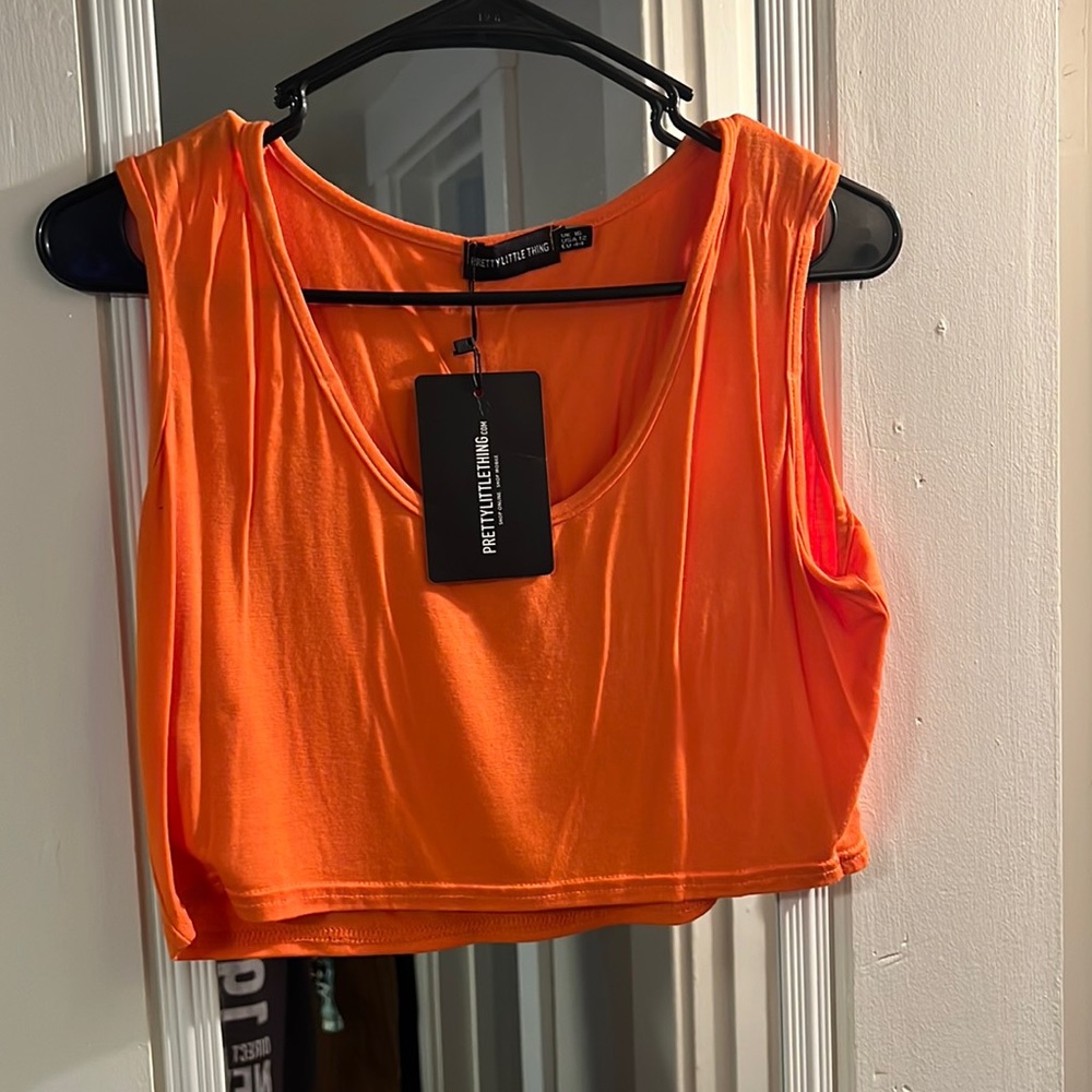 Crop top cute for working out or beach
